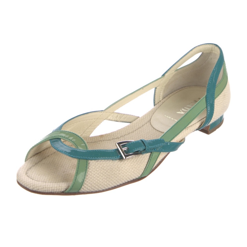 Prada Canvas Sandales